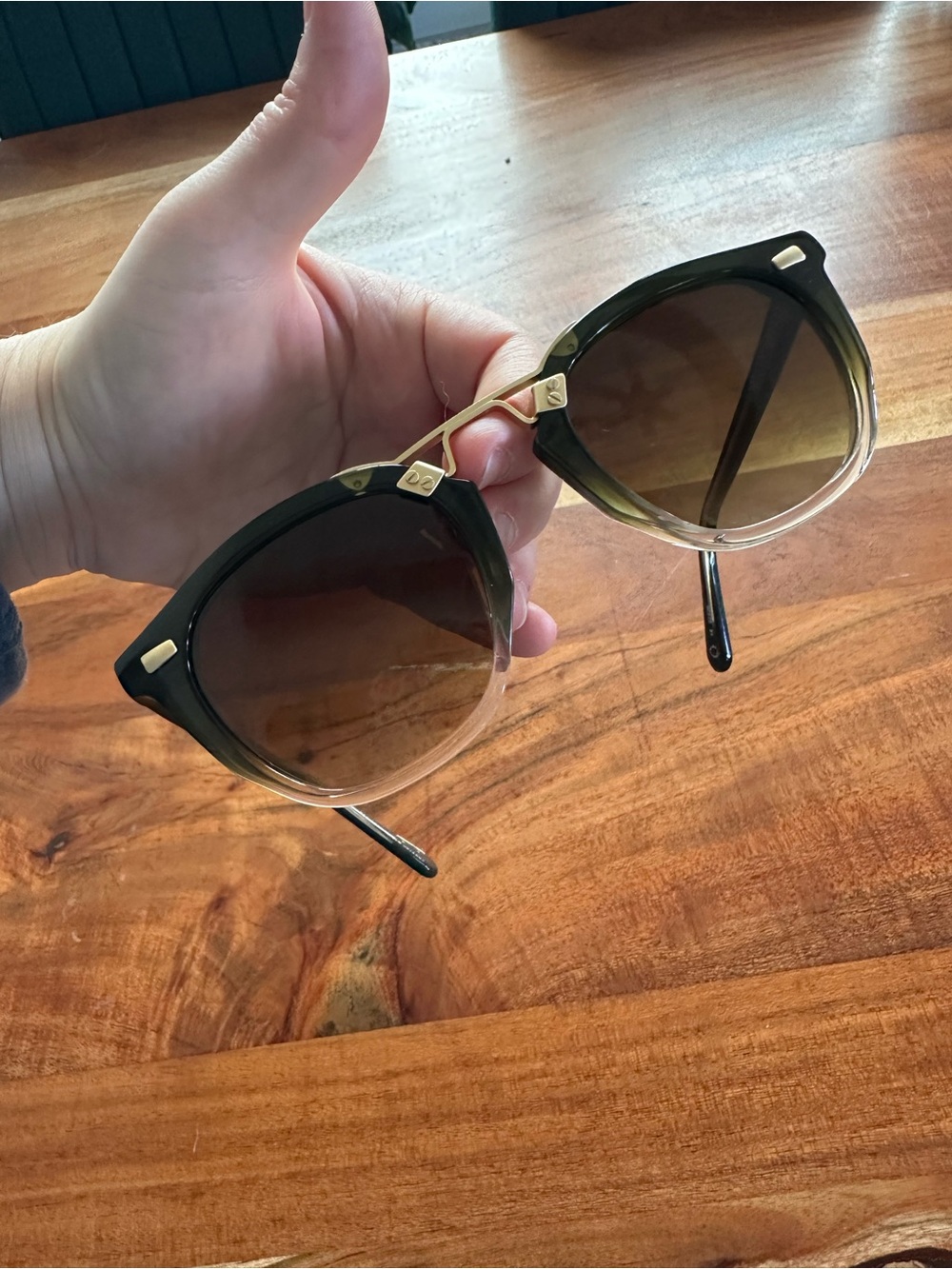 KREWE BEAU II - Poblano 18k Sunglasses - Picture 7 of 8